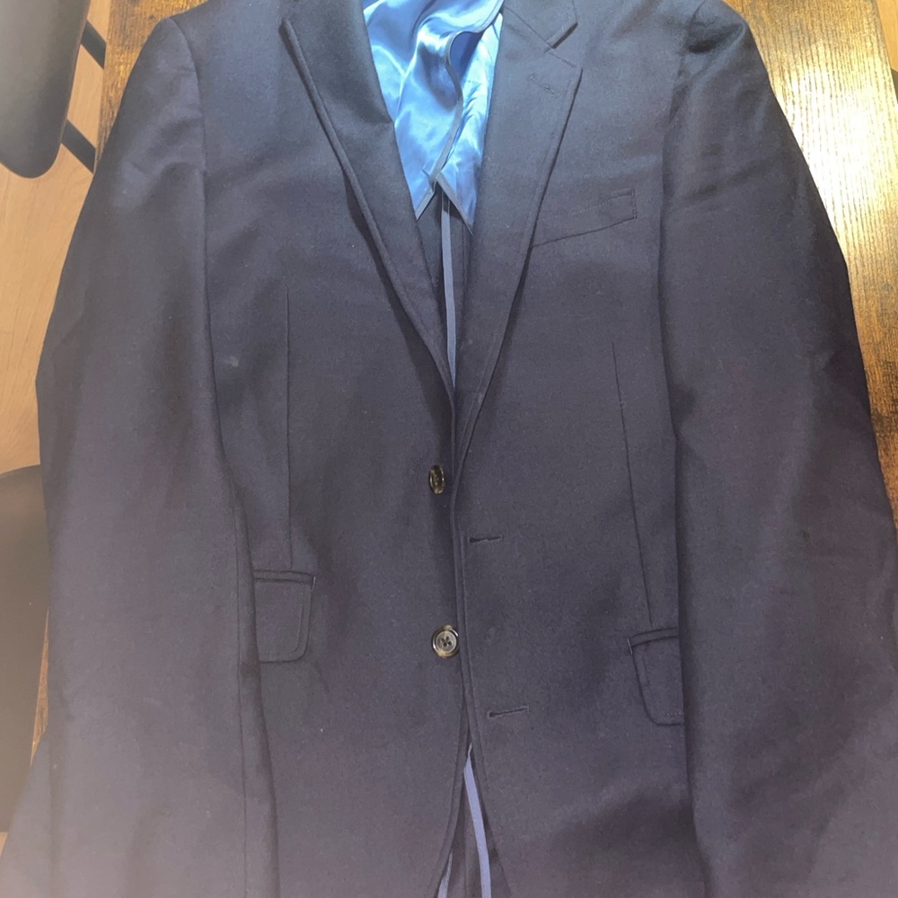J. Crew Blue Sport Coat Contemporary Style